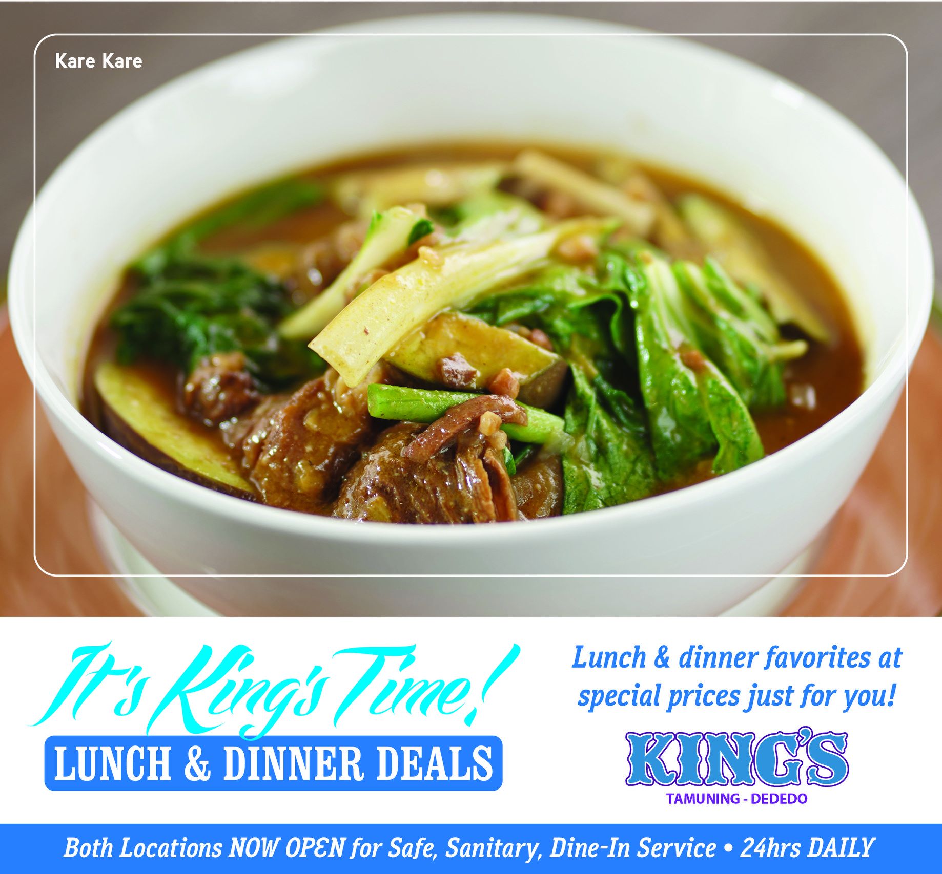 KING'S ITS KING'S TIME! GPO Guam