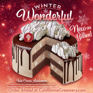 Cold Stone Creamery: NEW Hot Cocoa Avalanche